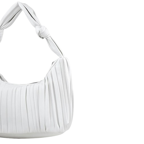 Smooth Handbag with Closure Style